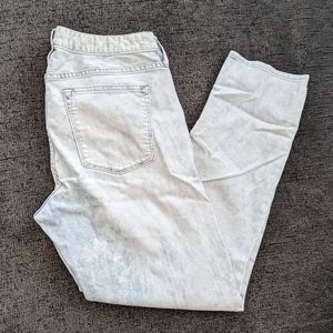 Gap 1969 acid wash skinny jeans